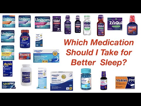 Over-the-counter sleep aids