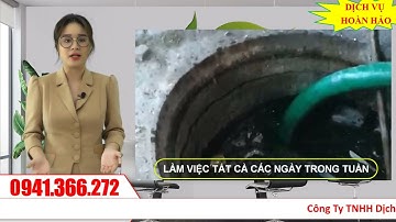 Hút Bể Phốt Thông Tắc cống tại Hà Nôin