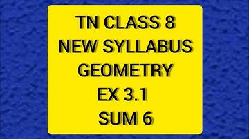 TN Samacheer 8 Maths New Syllabus Term 2 Geometry Ex 3.1 Sum 6