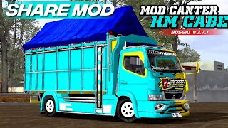 SHARE MOD CANTER HM CABE|| MOD BUSSID TERBARU