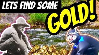 Working Hard to Find Oregon River Gold