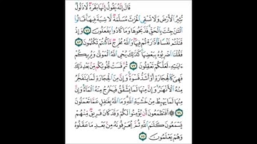 سورة البقرة مكررة ثلاث مرات من الآية 74 - 80 للمراجعة
