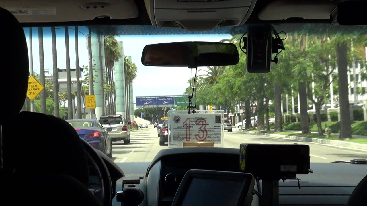 Taxi to LAX Los Angeles International Airport HD YouTube