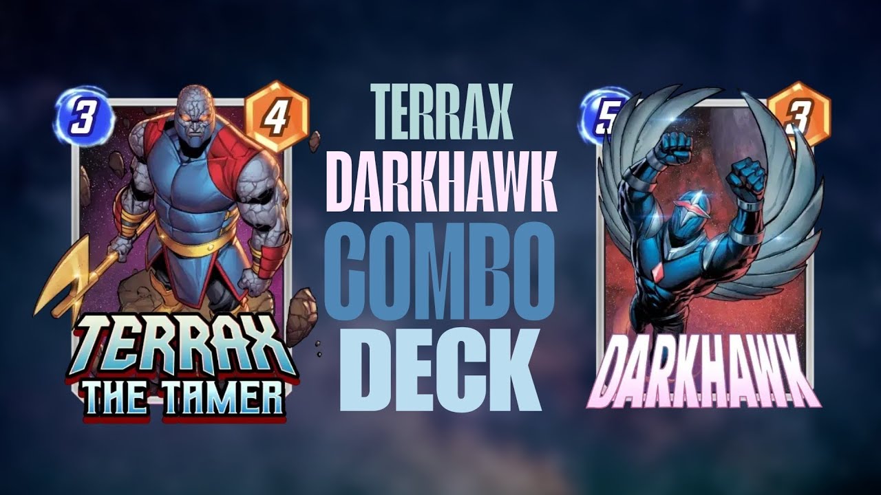 Terrax Rokket TERRAX × DARKHAWK COMBO DECK - YouTube