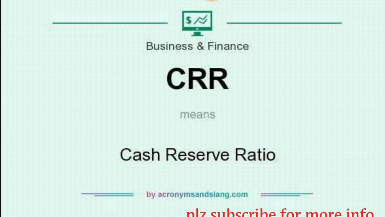 CRR BANKING INFORMATION IN TAMIL YouTube