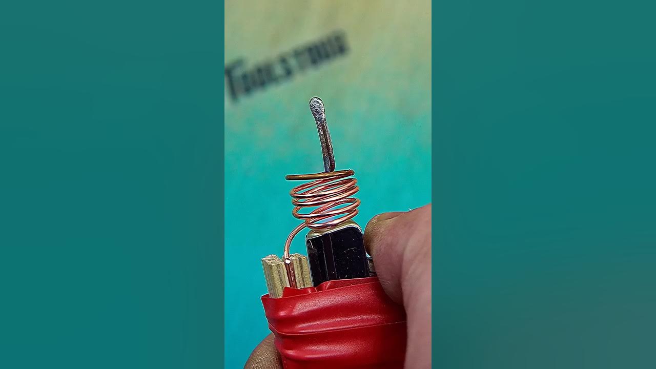 The Easiest Way to Make a Soldering Iron with Lighter YouTube