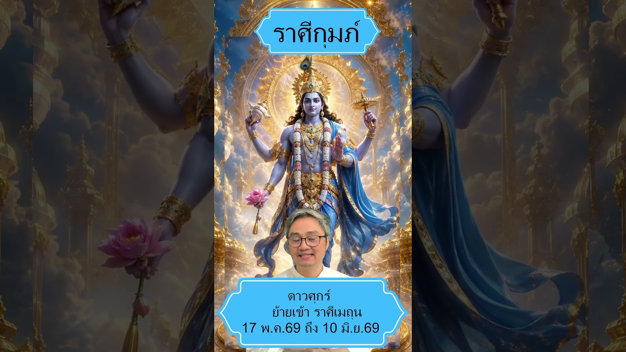 ✨ดาวพระศุกร์โคจร ย้ายเข้าราศีเมถุน✨วันที่ 17 พฤษภาคม 69 ถึง 10 มิถุนายน 69 มีผลอย่างไรกับ ราศีกุมภ์