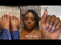 DIY VACATION PREP | Mini Braids, $10 Nail Set, DIY Gel Pedicure