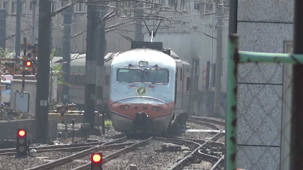 125次自強號新豐站通過