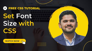 How to Set Font Size in CSS | font-size property | Amit Thinks | 2022