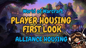 World of Warcraft Player Housing — Full Alliance Preview on the PTR 🏠✨