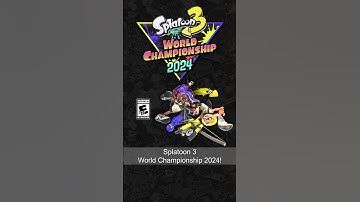 Splatoon 3 World Championship 2024