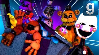 Gmod FNAF | Freddy And Friends Get Trapped In The Puppet's Box!