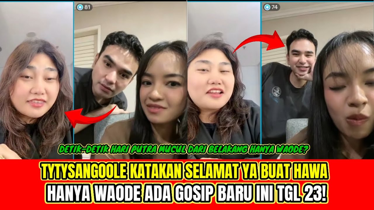 AUTO MELEDAK HEBOH❗️TYTYSANGOOGLE KATAKAN SELAMAT BUAT HAWA, HANYA WAODE DAPAT GOSIP BARU DITGL 23⁉️
