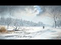 Падает снег | стихи Элеонора Гранде фото картин Джефа Роуланда