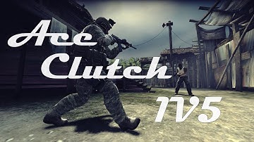 Ace clutch 1v5 +Dragon Lore