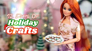 12 Days of Miniature Holiday Crafts for Dolls : DIY Advent Calendar
