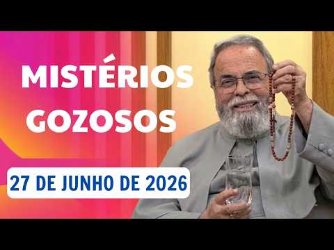Terço de Aparecida com Pe. Antonio Maria | 26 de Junho de 2026 | MISTÉRIOS GOZOSOS