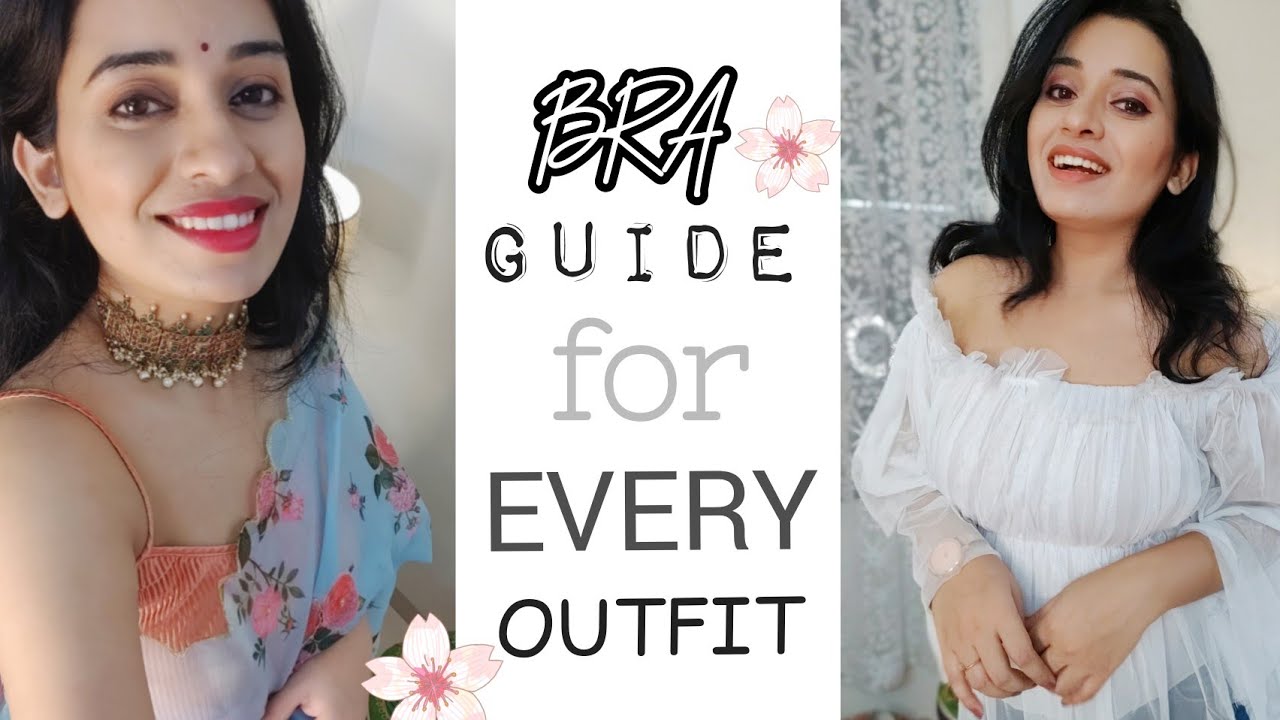 कौन सी Bra किन कपड़ों के साथ पहनें| Strapy/Backless/Off shoulder Top, Blouse & Dresses 🌸