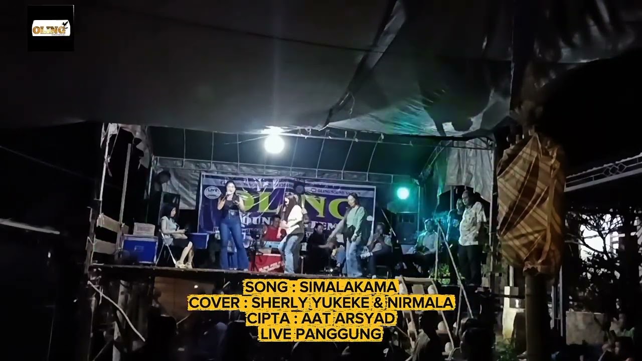 Cover II Simalakama II Sherly Yukeke & Nirmala II Cipta : Aat Arsyad II Live Panggung II