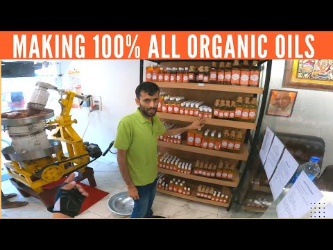 Organic Food Store | Making 100% Organic Peanut Oil | Azaya Organic | Azaya Organic Food Store