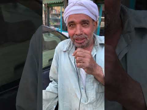 يكرم حصانة بطيخة كل يوم في الحر عم عثمان الرجل البسيط سائق عربية كارو