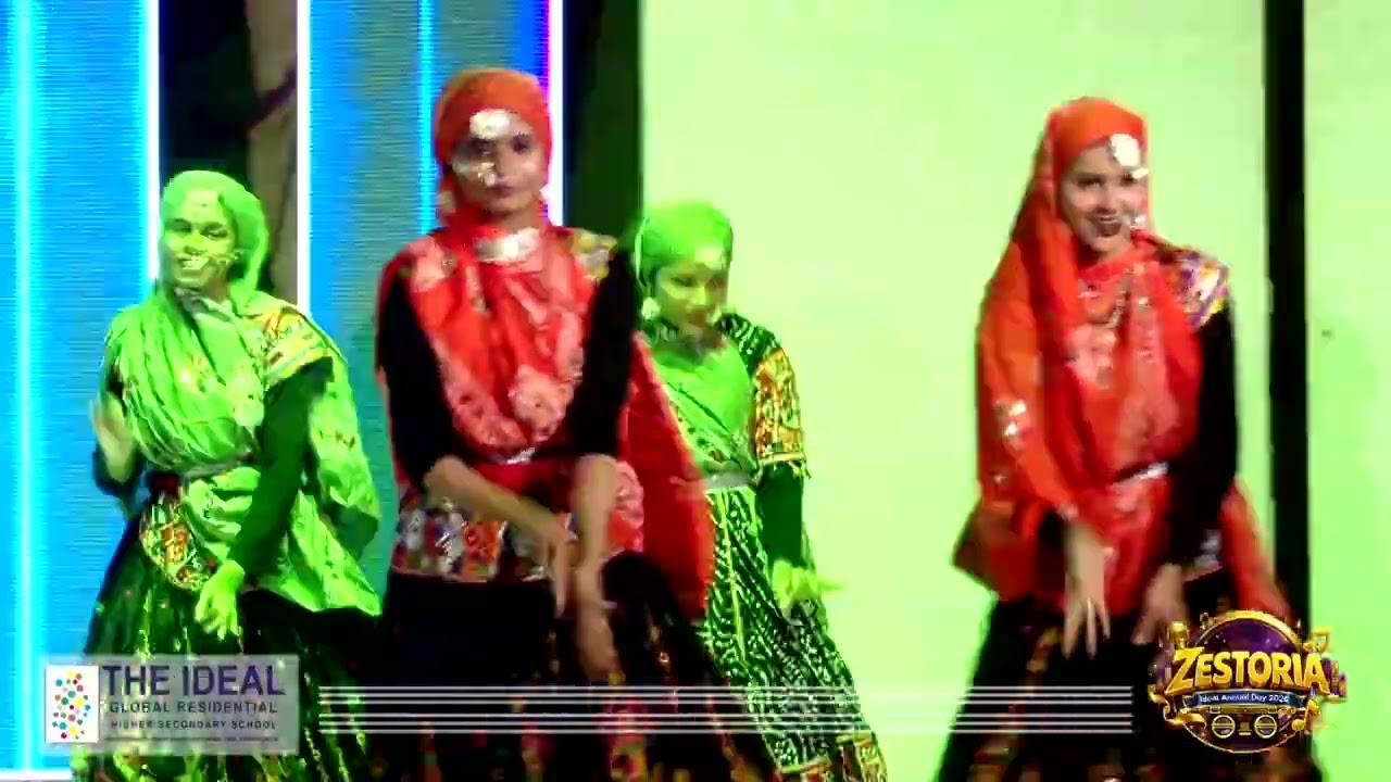 ZESTORIA26  9A GIRLS RAJASTHANI DANCE