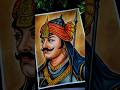 Maharana Pratap Drawing Colour 🔥#shorts #maharanapratap #drawing #art #sketch