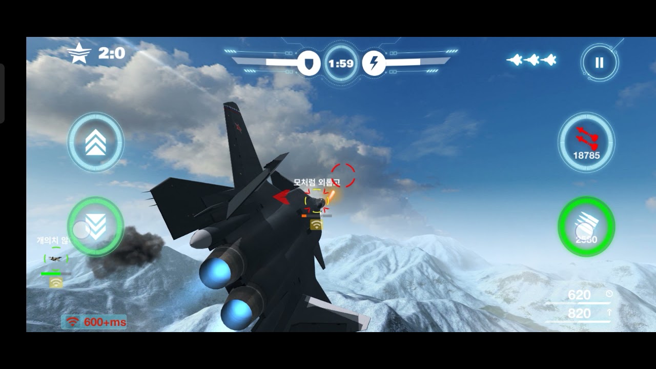 Ace Force : Joint Combat Gameplay | Sukhoi 47 Vs F 22 Raptor 