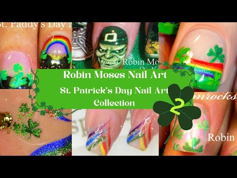 Robin Moses St. Patrick's Day Nail Art Design Collection No. 2