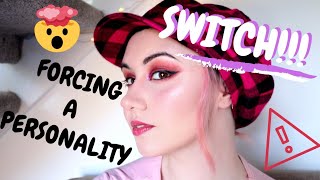 FORCED PERSONALITY SWITCH CAUGHT ON CAMERA | Positive Triggers | Dissociative Identity Disorder
