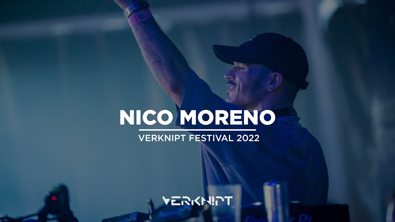 Nico Moreno Verknipt Festival 2022 Hangar YouTube