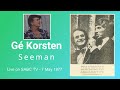 Gé Korsten - Seeman