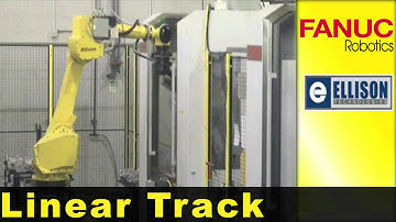 M-710iC Machine Tool Robot Loading & Unloading - FANUC Robotics Industrial Automation