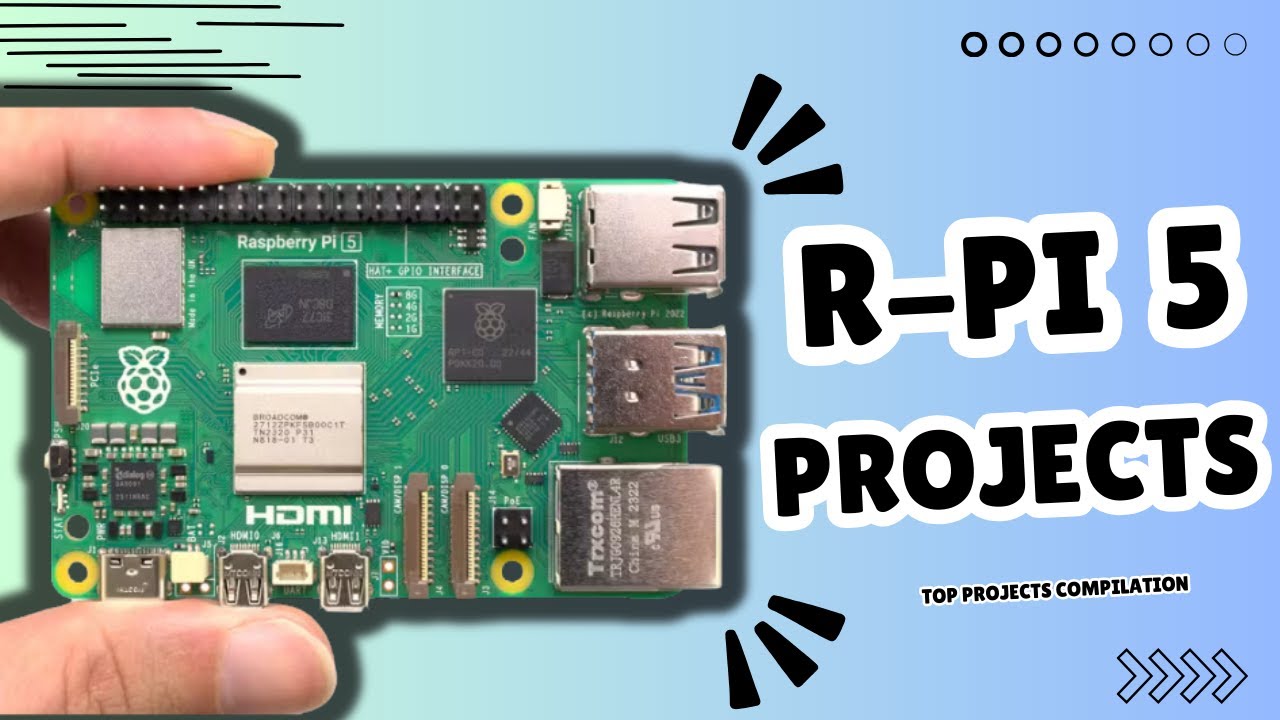 6 Great Raspberry Pi 5 Projects to try in 2025!