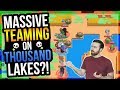 Frank SMASHING Teamers! Showdown Thousand Lakes Gameplay - Brawl Stars