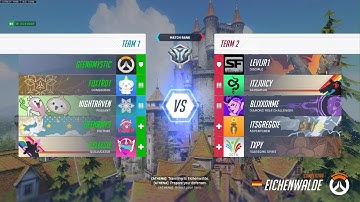 Overwatch 2: Role queue Eichenwalde Echo/Symmetra