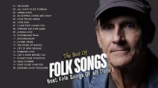 Beautiful Folk Songs 💛 Folk & Country Music Collection 60's 70's 💛Folk Music