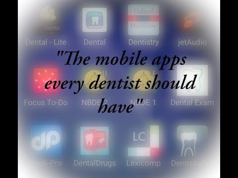 تطبيقات الموبايل التى تهم كل طالب و طبيب أسنان