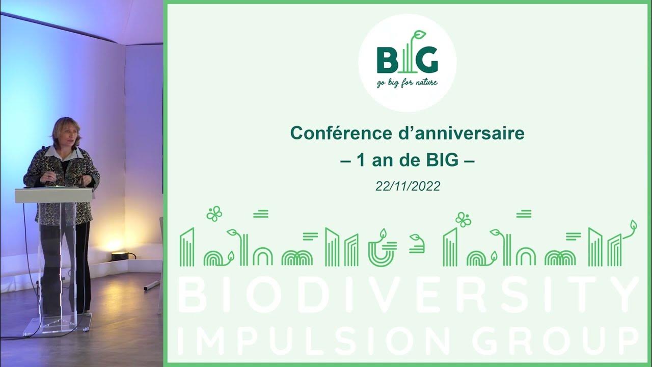 [BIG] Conférence 22 novembre 2022 Introduction et présentation des