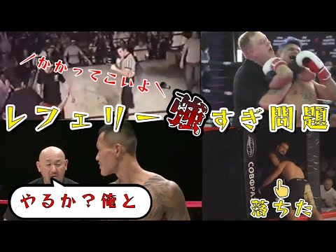 【格闘技】レフェリーが選手よりも強かった瞬間！６選【解説】