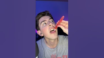 This paper is edible 😱😋 #asmr #mukbang #candy