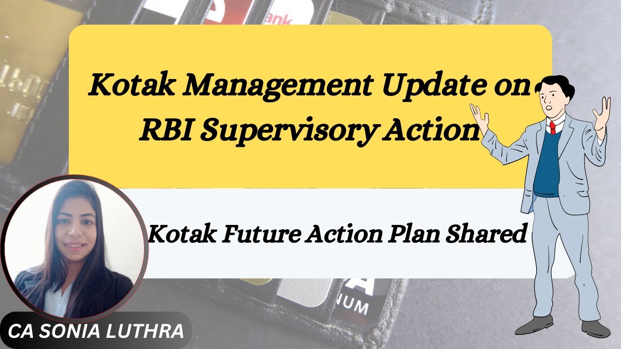 Kotak Responds to RBI Action, Outlines Plans for Improvement | सुधार की ...