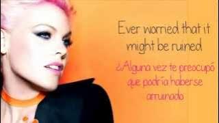 P!nk - Try (Lyrics & Traducción en Español)