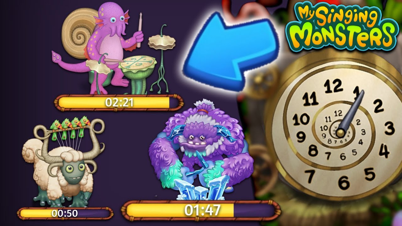 Monsters with the Longest Sounds in My Singing Monsters Songs - YouTube