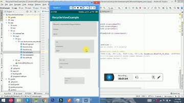 RecyclerView item Animation Android Studio