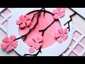 Sakura Blossoms - die cut card tutorial