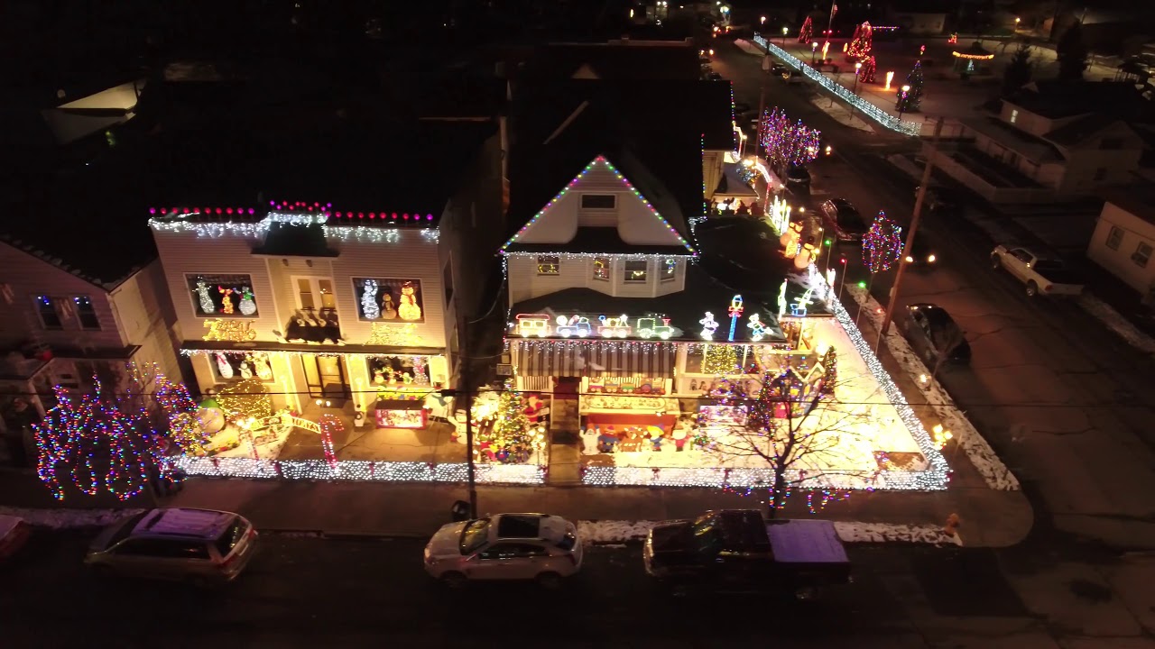 Christmas Lights House, Scranton YouTube