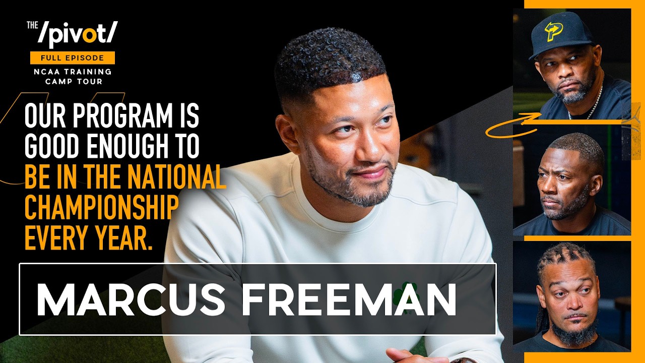 Marcus Freeman talks 2025 College Football, Notre Dame's Championship run & Jeremiyah Love|The Pivot
