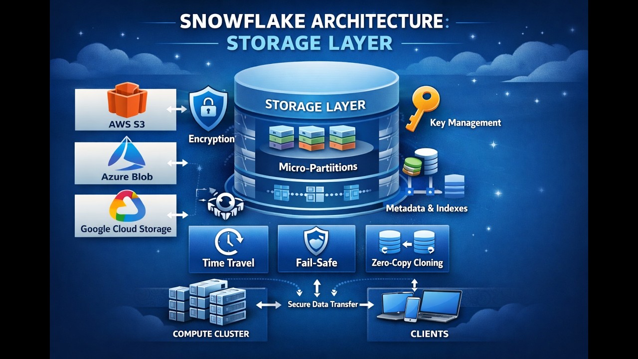 Snowflake Architecture - Storage Layer - YouTube